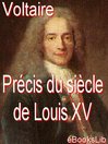 Précis du siècle de Louis XV (eBook)